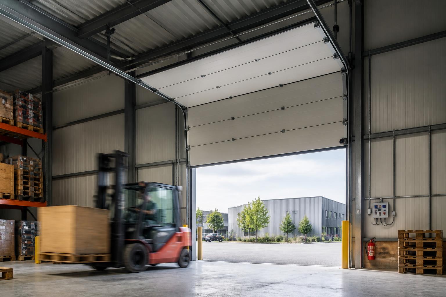 découvrez comment choisir une porte sectionnelle industrielle adaptée à vos besoins : guide complet sur les dimensions, les options de motorisation et les meilleures marques du marché.