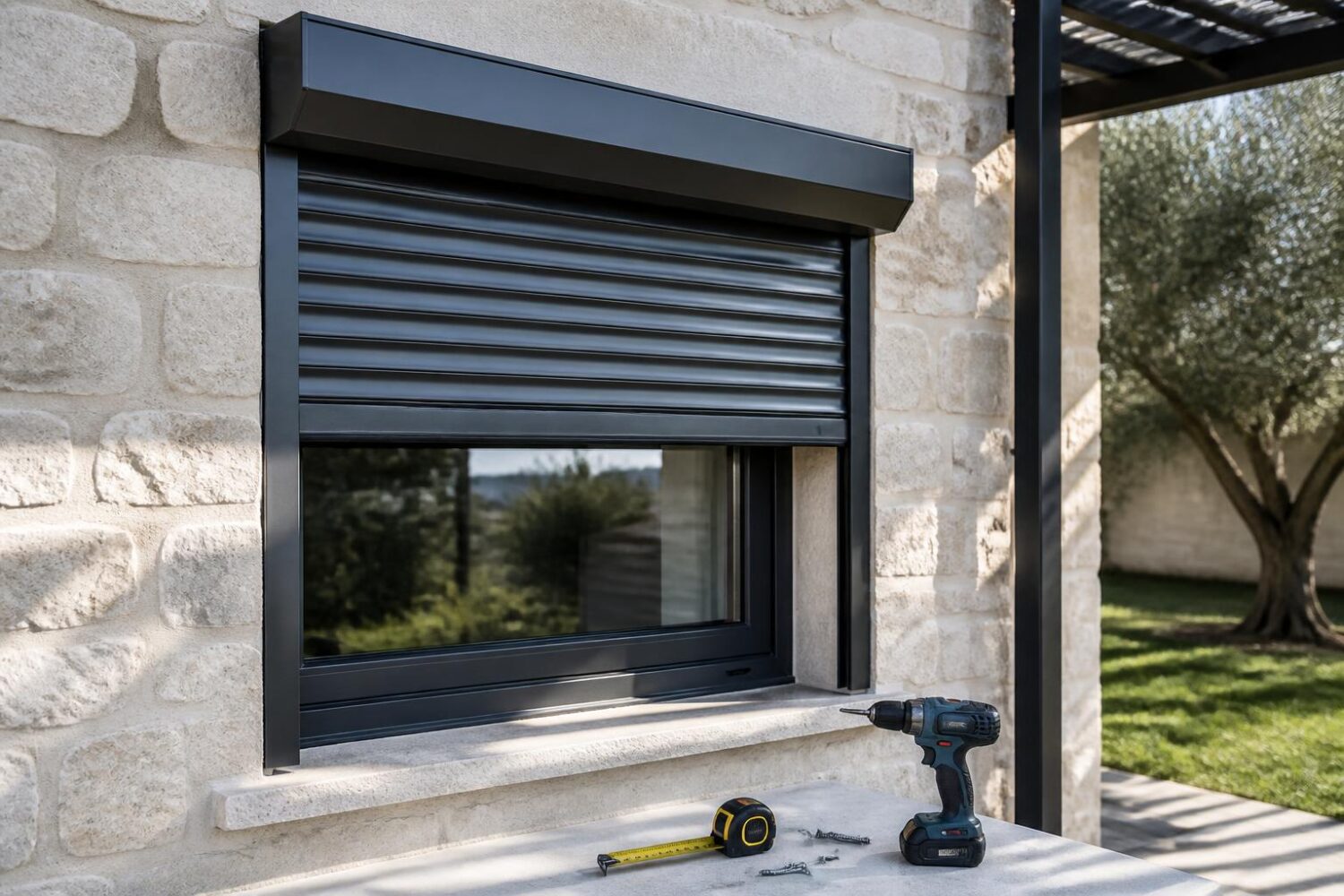 Volet roulant rénovation : pose en applique, dimensions sur mesure et prix
