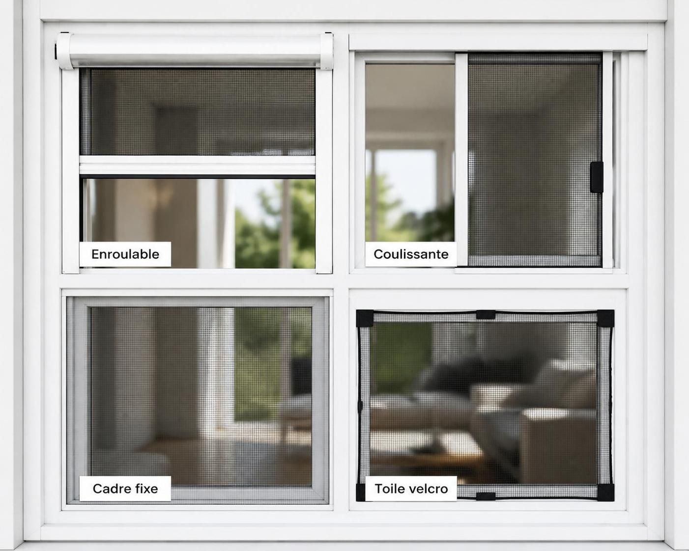 découvrez comment choisir la moustiquaire de fenêtre idéale en comparant 4 systèmes efficaces pour protéger votre intérieur des insectes tout en favorisant la ventilation.
