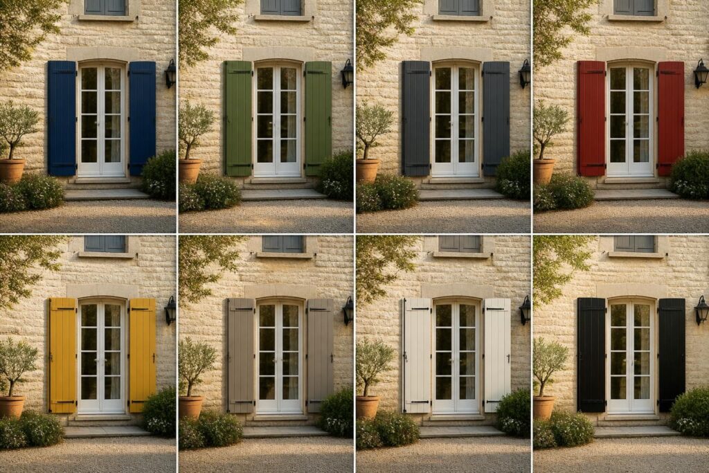 découvrez 8 associations de couleurs de volets qui s'harmonisent parfaitement avec une façade ton pierre pour sublimer l'apparence de votre maison.
