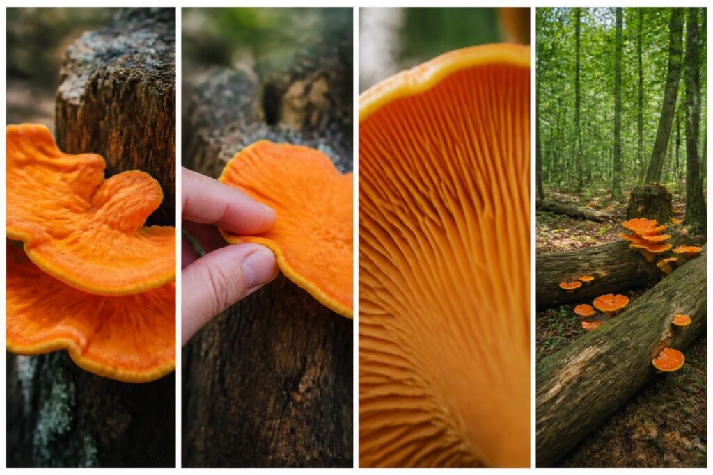 apprenez à identifier facilement les champignons orange sur bois mort grâce à notre guide en 4 étapes simples, parfait pour les amateurs de nature et de mycologie.