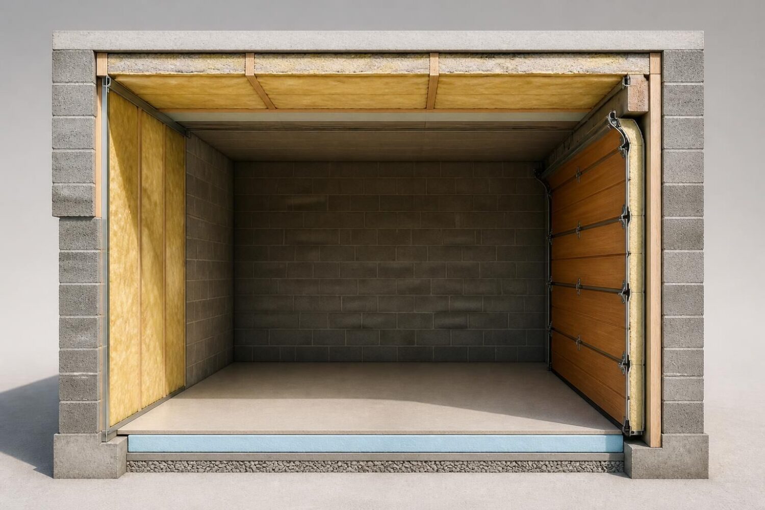 Isoler un garage en parpaing : 4 zones à traiter et leurs solutions