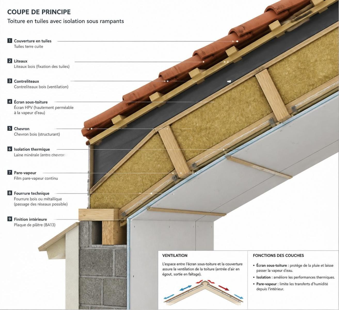 découvrez quel isolant choisir sous toiture selon votre type de couverture : tuile, ardoise ou bac acier, pour une isolation thermique optimale et durable.