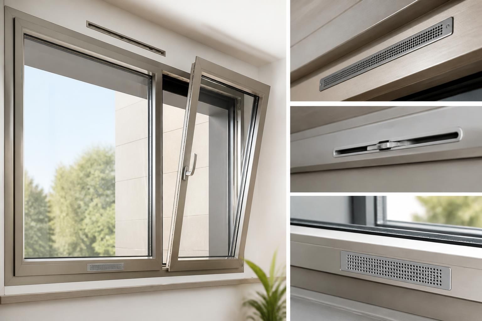 découvrez tout sur l'aération de fenêtre : choix des grilles, types d'entrées d'air et respect de la réglementation pour un air sain et conforme.