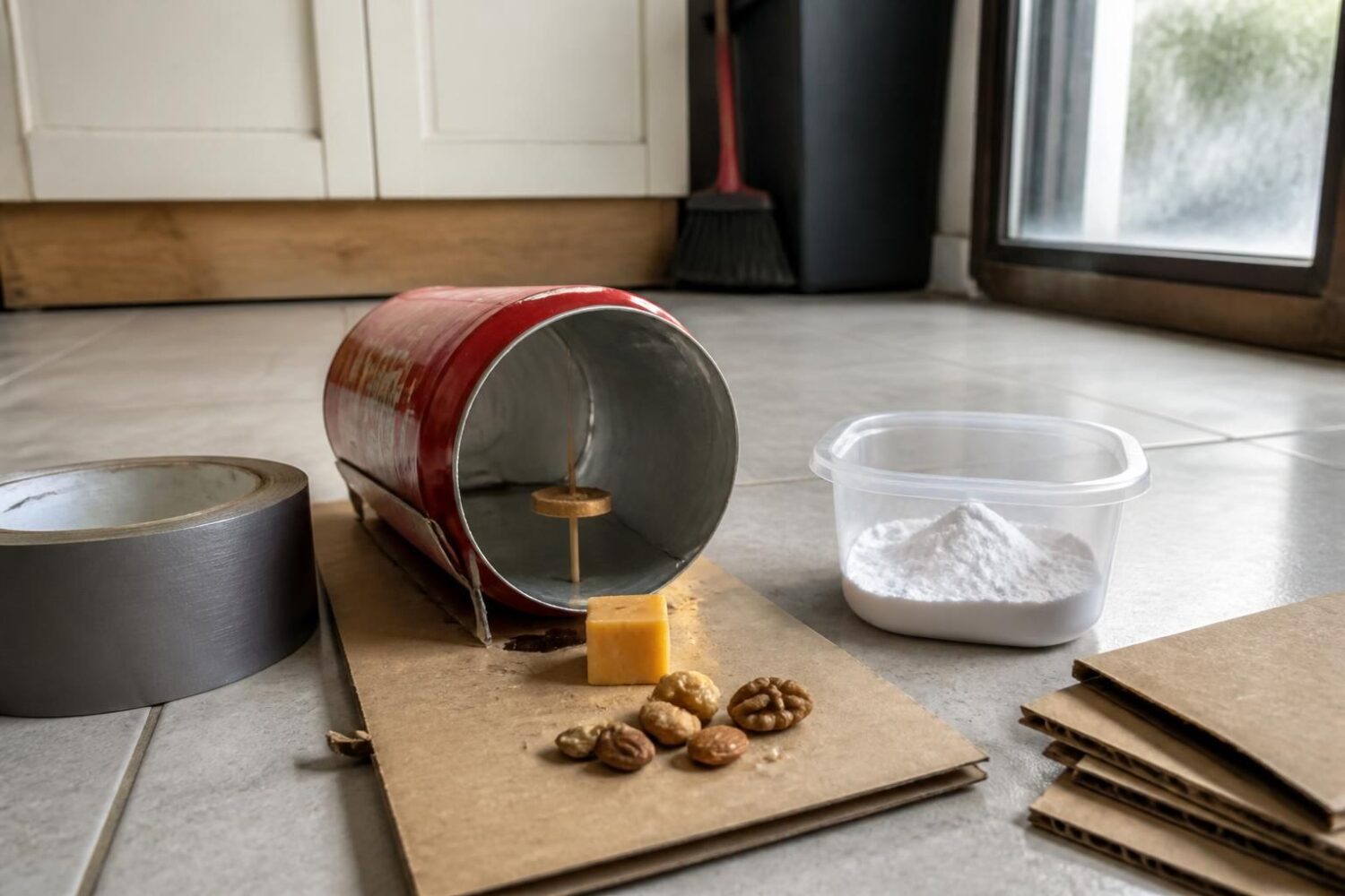 Piège à rat fait maison : canette, bicarbonate et autres techniques efficaces