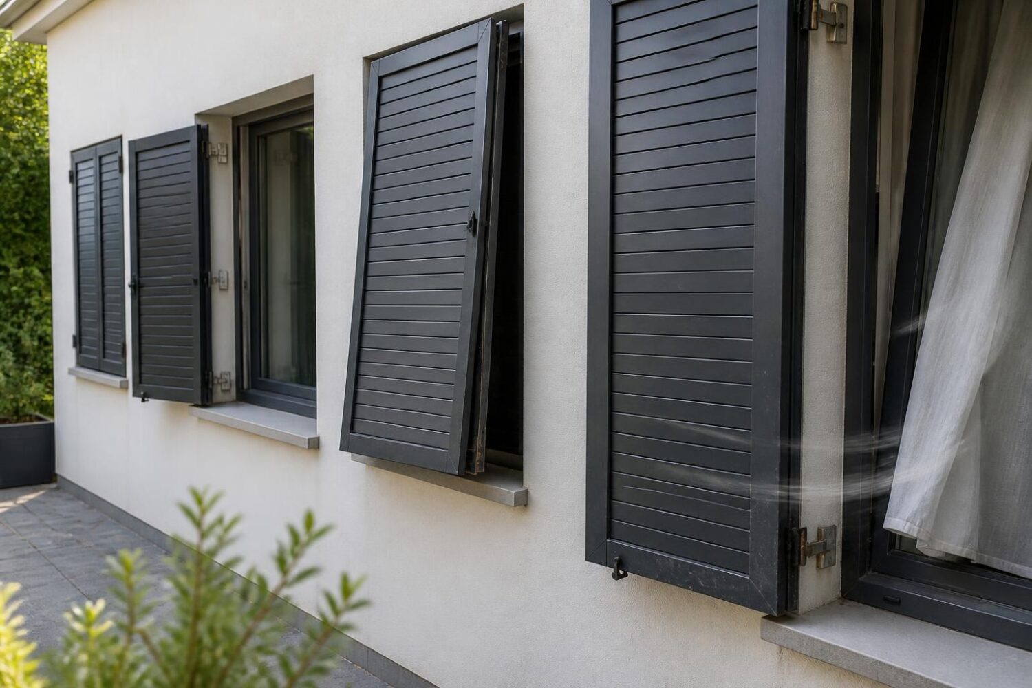 Volets battants en aluminium : 5 inconvénients à connaître avant d&rsquo;acheter